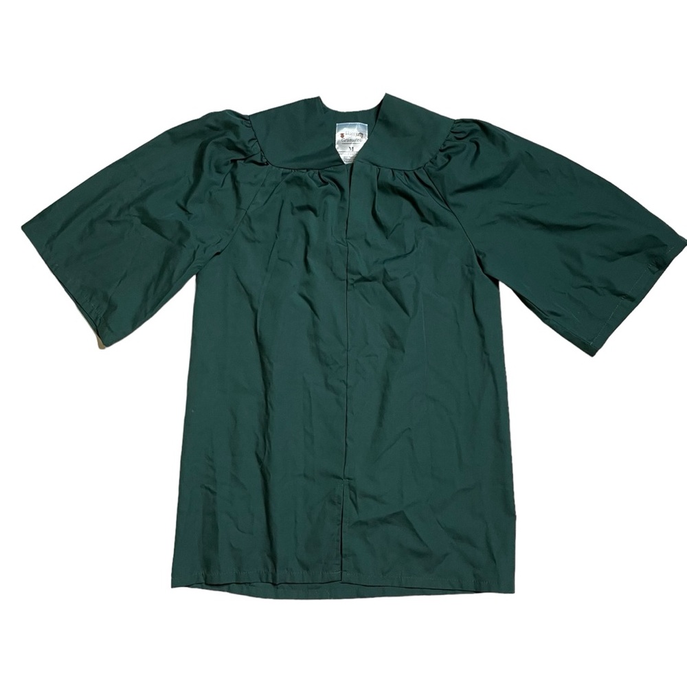 Happy Graduates Medium graduation gown dark green